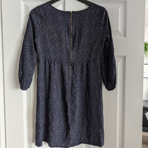 NWOT Navy Shirt Dress Size XS - Picture 2 of 2